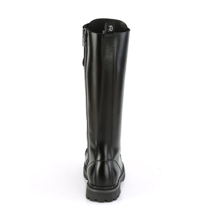 Demonia Cult Great Value | "Riot-20" Boots - Black Leather