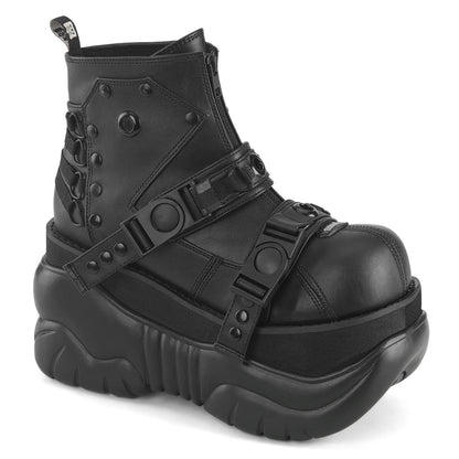 Demonia Cult Classic | "Boxer-60" Boots - Black Vegan Leather