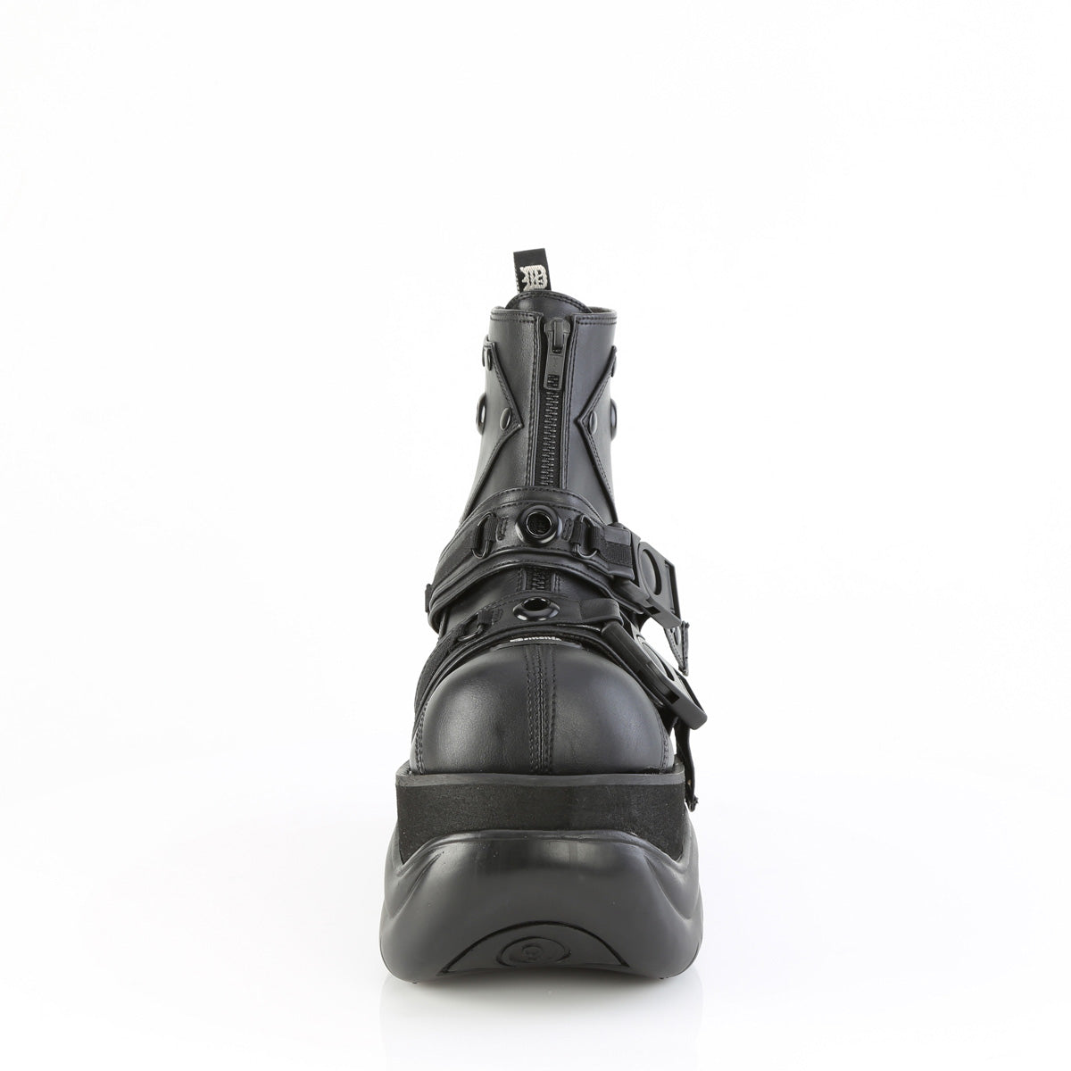 Demonia Cult Classic | "Boxer-60" Boots - Black Vegan Leather