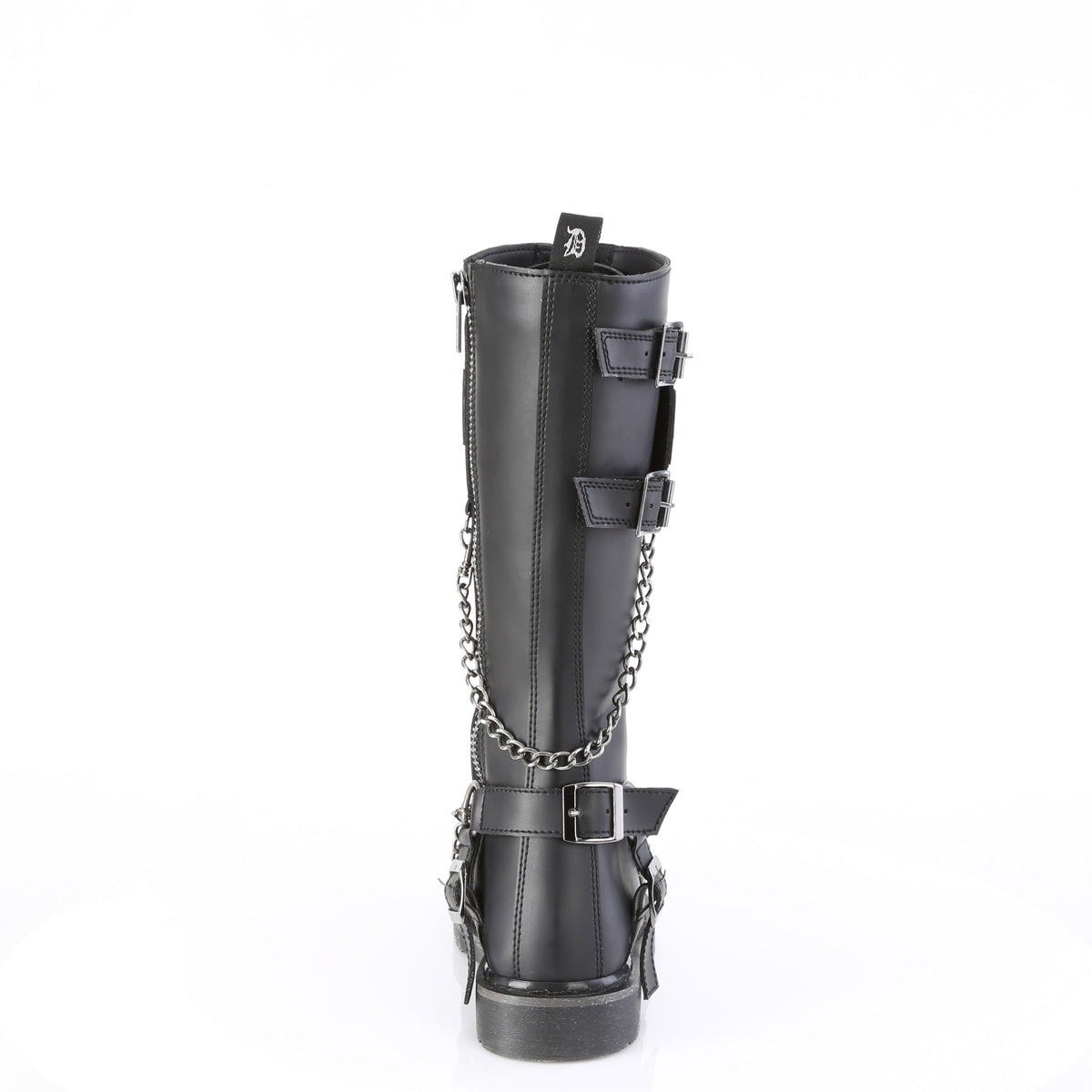 Demonia Cult Essential | "Bolt-415" Boots - Black Vegan Leather