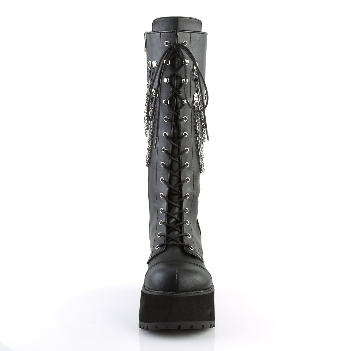 Demonia Cult Everyday | "Ranger-303" Boots - Black Faux Leather