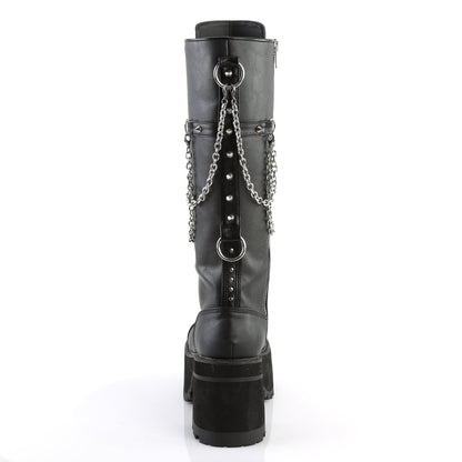 Demonia Cult Everyday | "Ranger-303" Boots - Black Faux Leather
