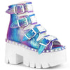 Purple Multi Iridescent Vegan Leather