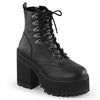 Black Vegan Leather