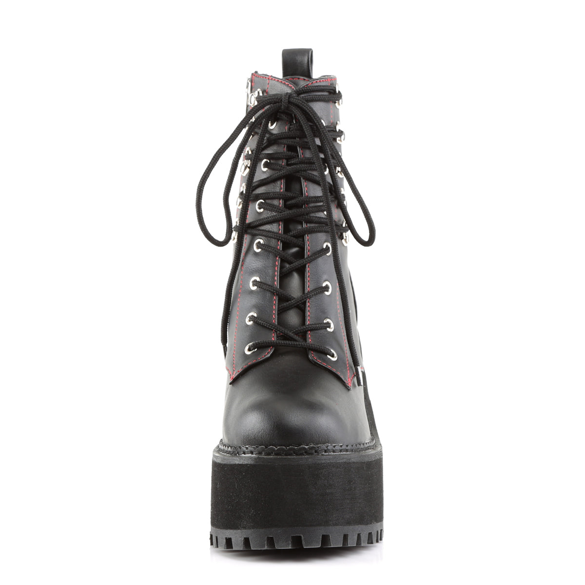 Demonia Cult Value | "Assault-100" Boots - Black Vegan Leather