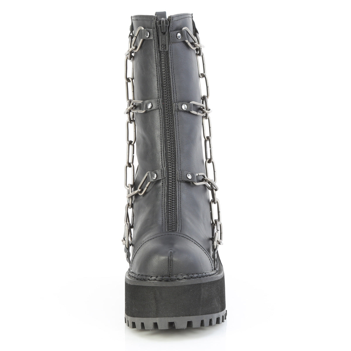 Demonia Cult Great Value | "Assault-66" Boots - Black Vegan Leather