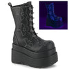 Black Vegan Leather