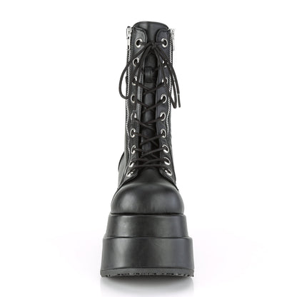 Demonia Cult Value | "Bear-265" Boots - Black Vegan Leather