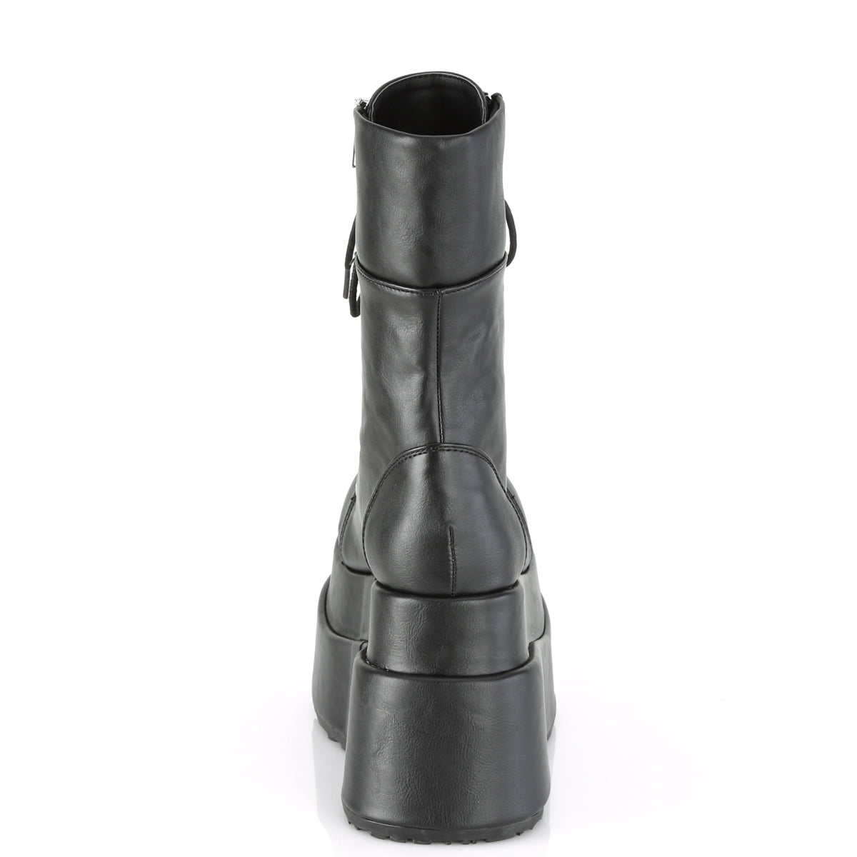 Demonia Cult Value | "Bear-265" Boots - Black Vegan Leather
