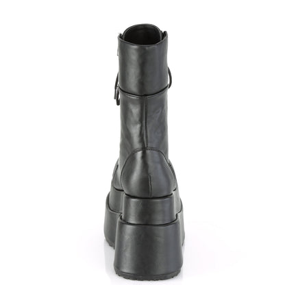 Demonia Cult Value | "Bear-265" Boots - Black Vegan Leather
