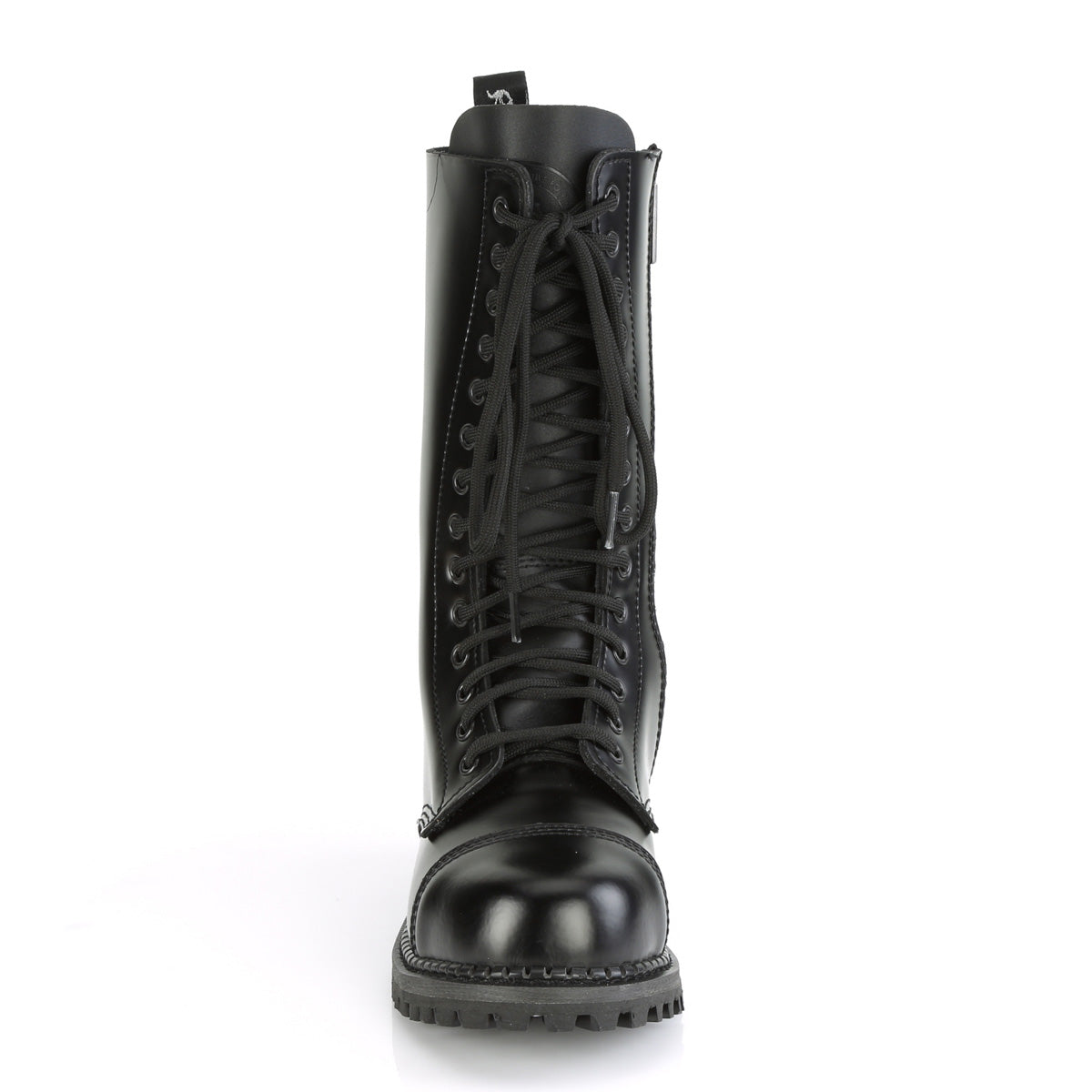 Demonia Cult Everyday | "Riot-14" Boots - Black Leather