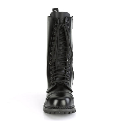 Demonia Cult Everyday | "Riot-14" Boots - Black Leather