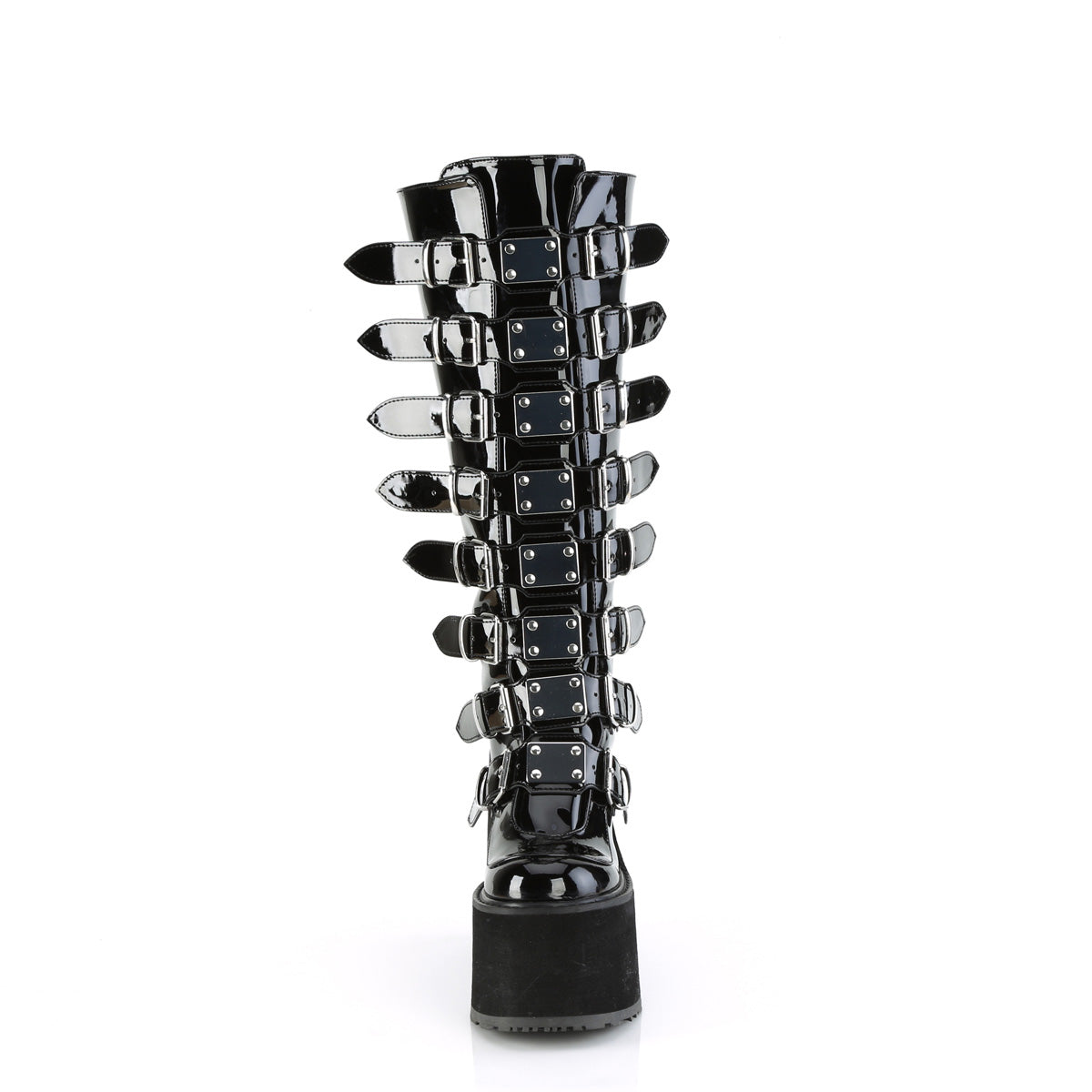 Demonia Cult Value | "Swing-815WC" Boots - Black Patent