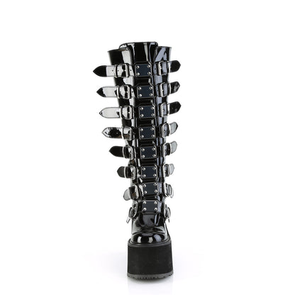 Demonia Cult Value | "Swing-815WC" Boots - Black Patent