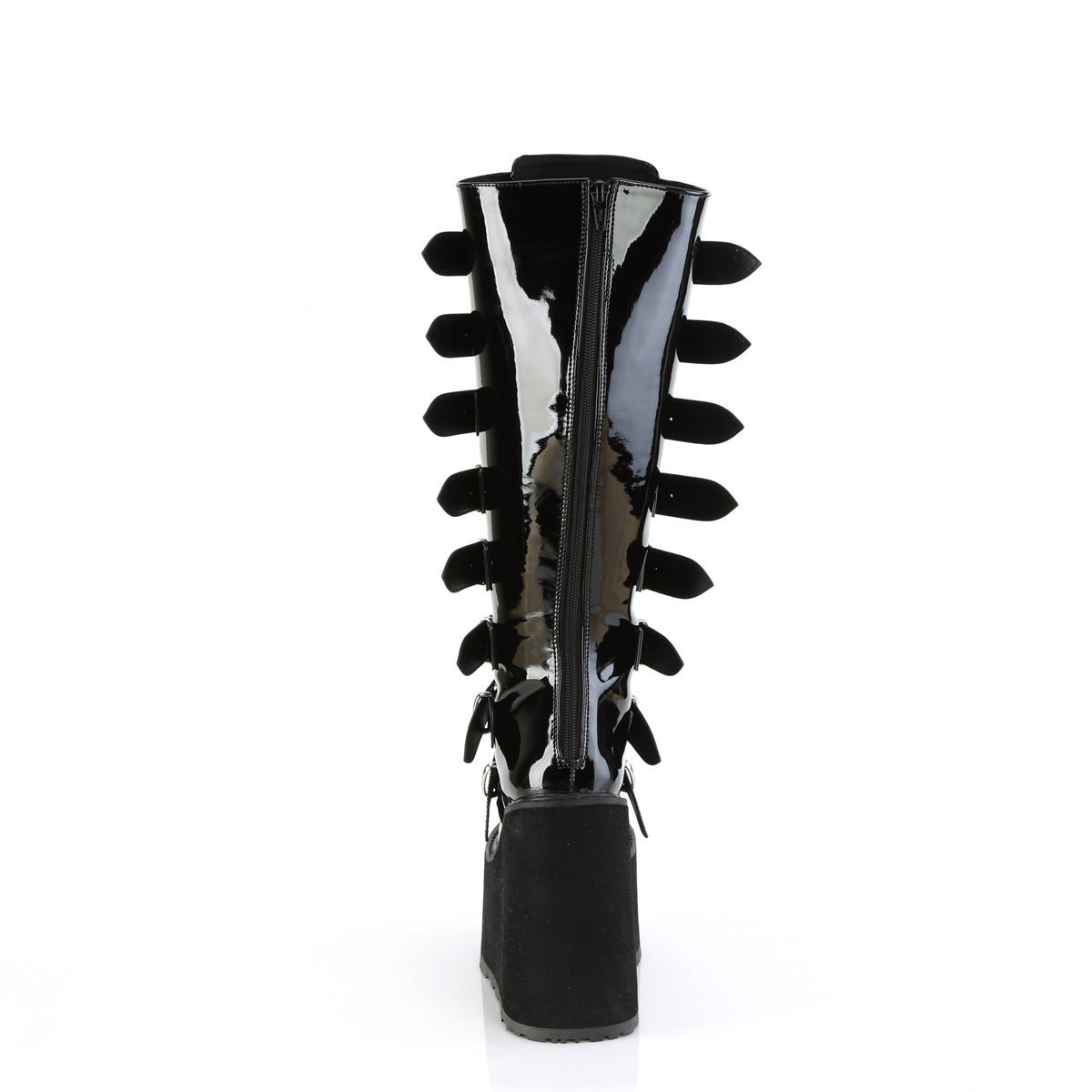 Demonia Cult Value | "Swing-815WC" Boots - Black Patent