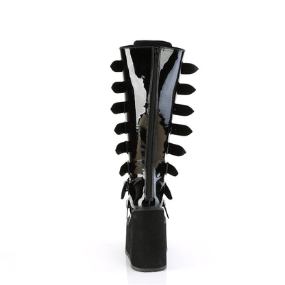 Demonia Cult Value | "Swing-815WC" Boots - Black Patent