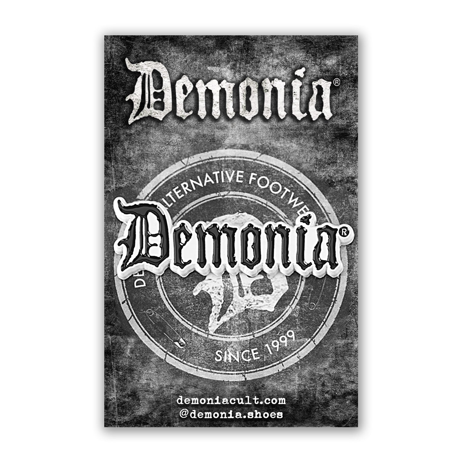 Demonia Cult Everyday | CULT "Logo Enamel Pin" Black