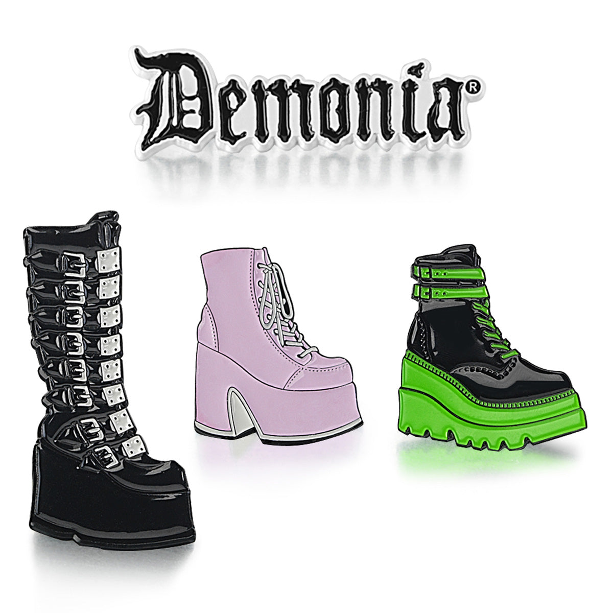 Demonia Cult Latest | CULT "Multi-pack Enamel Pin" Multi
