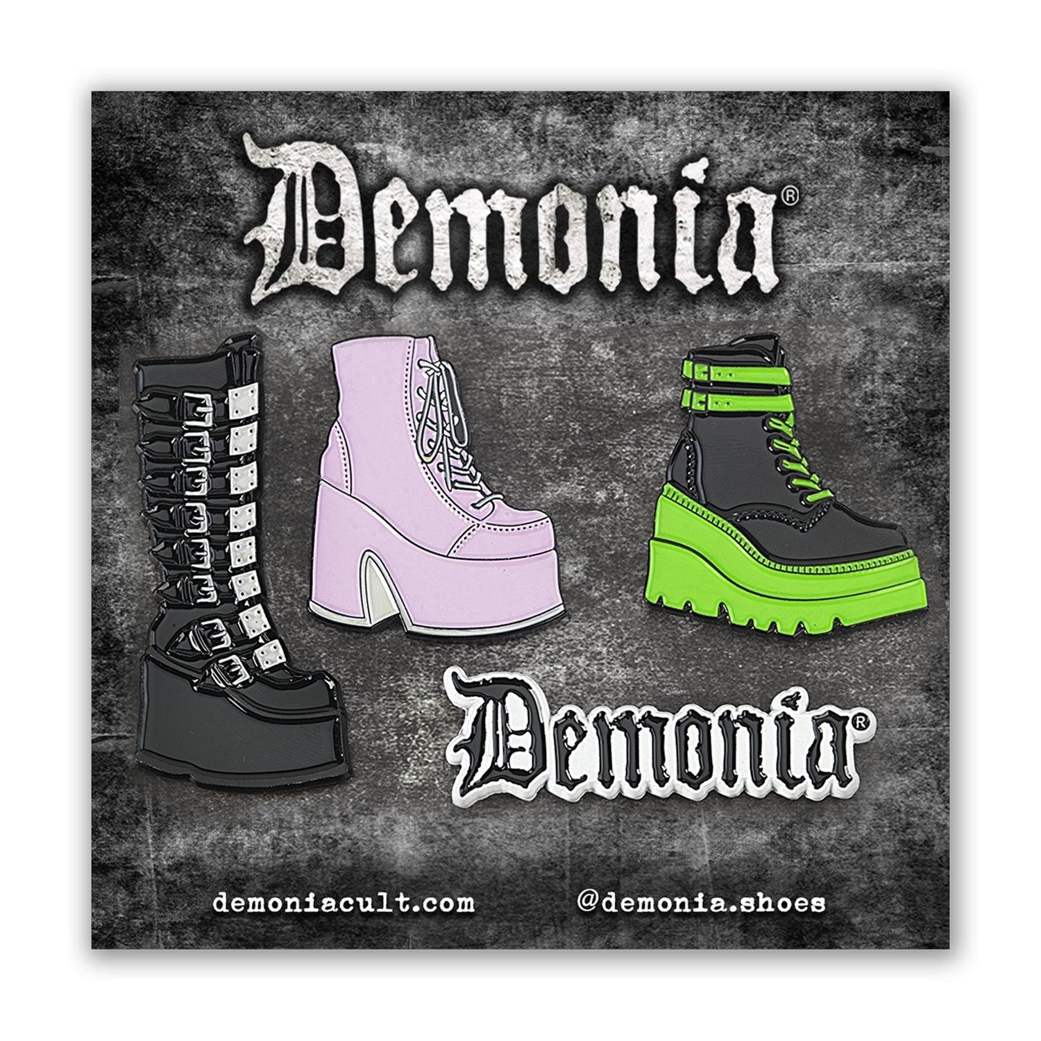 Demonia Cult Latest | CULT "Multi-pack Enamel Pin" Multi