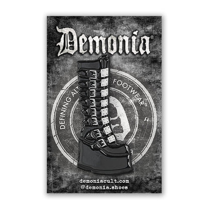 Demonia Cult Exclusive | CULT "Swing-815 Enamel Pin" Black