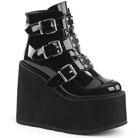 Demonia Cult Essential | "Swing-105" Boots - Black