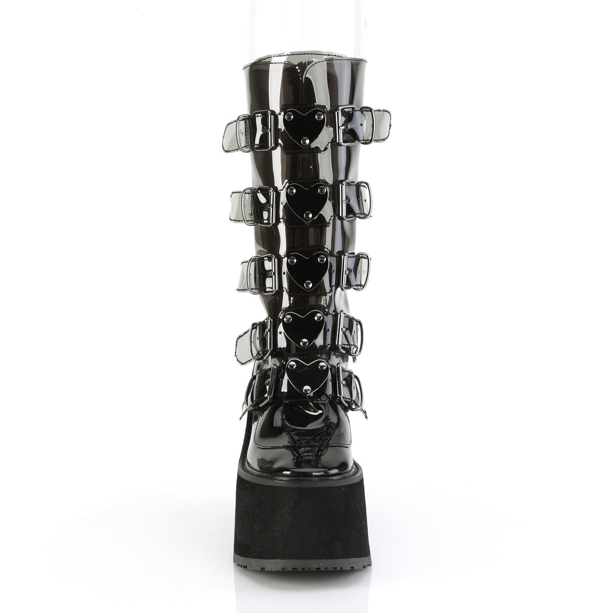 Demonia Cult Latest | "Swing-230C" Boots - Smoke TPU