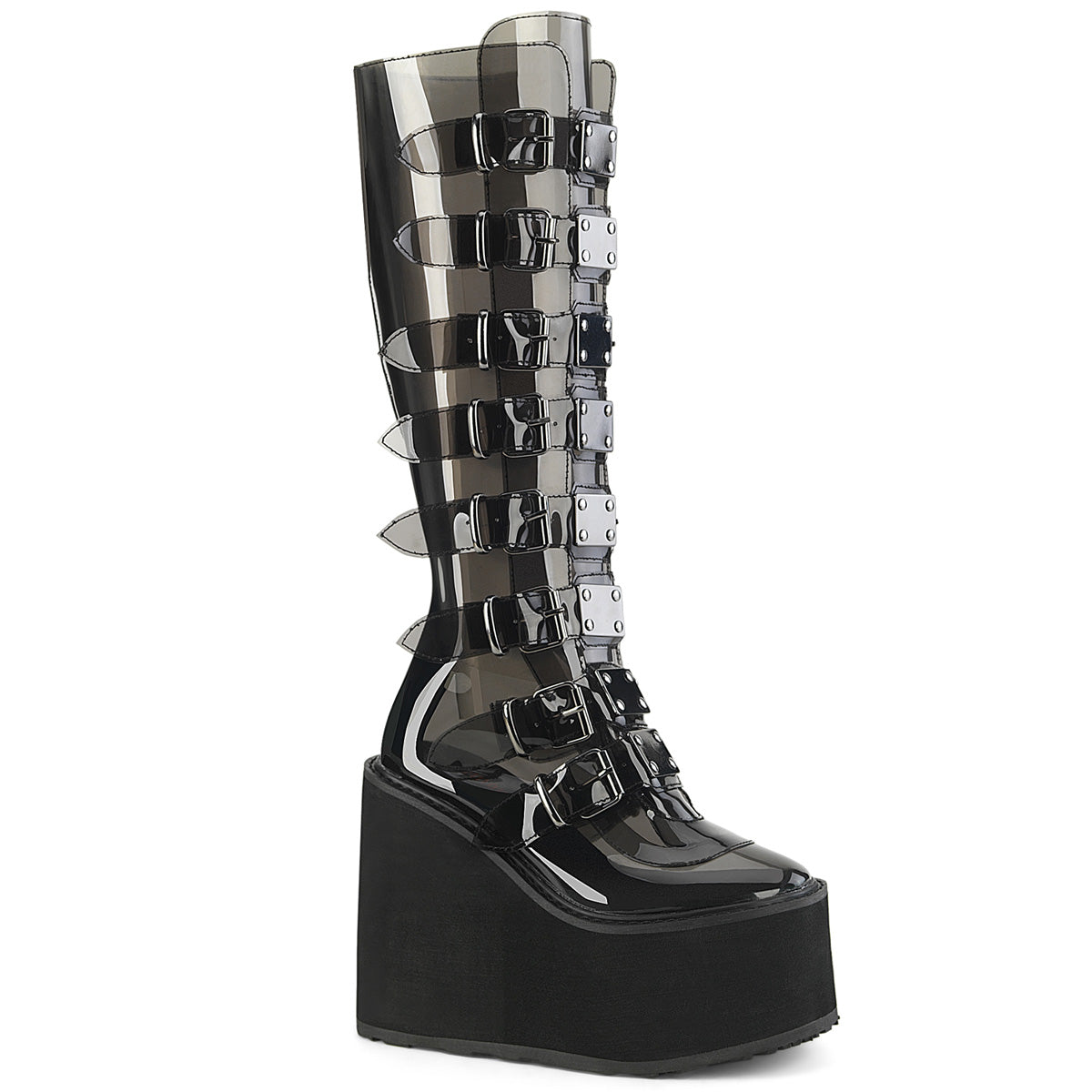 Demonia Cult Value | "Swing-815C" Boots - Smoke TPU