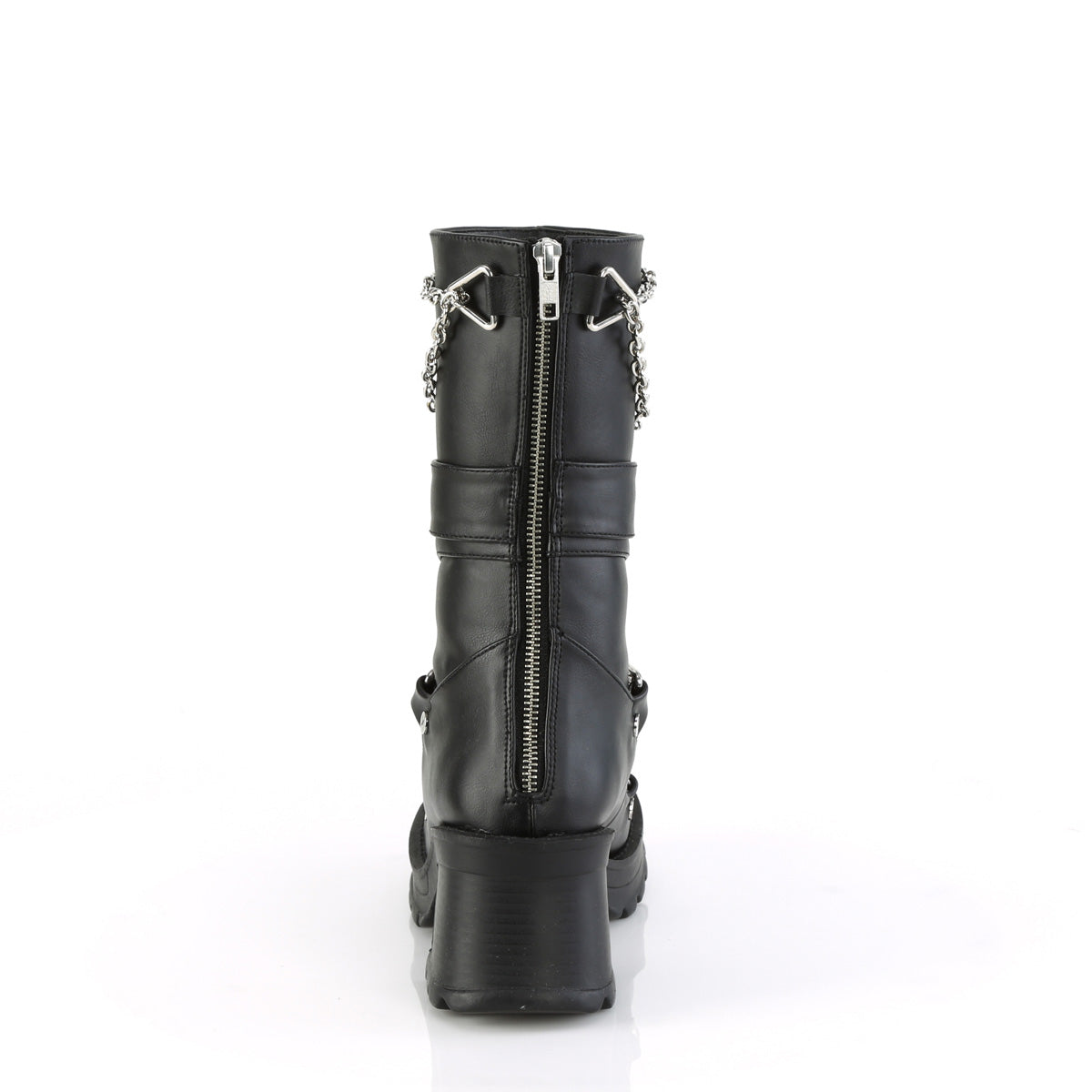 Demonia Cult Everyday | "Bratty-120" Boots - Black Vegan Leather