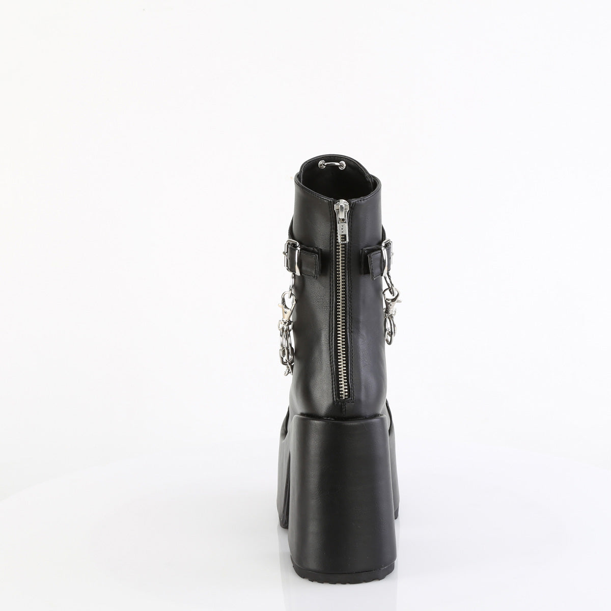 Demonia Cult Quality | "Camel-65" Boots - Black Vegan Leather
