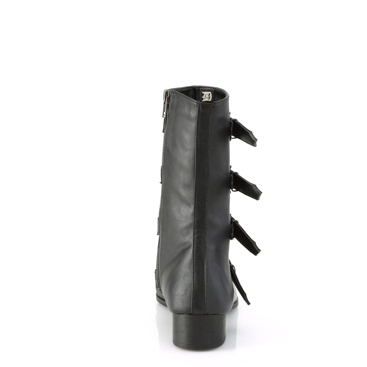 Demonia Cult Signature | "Warlock-110-B" Boots - Black Vegan Leather