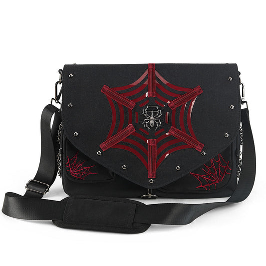 Demonia Cult Everyday | Canvas Messenger Bag