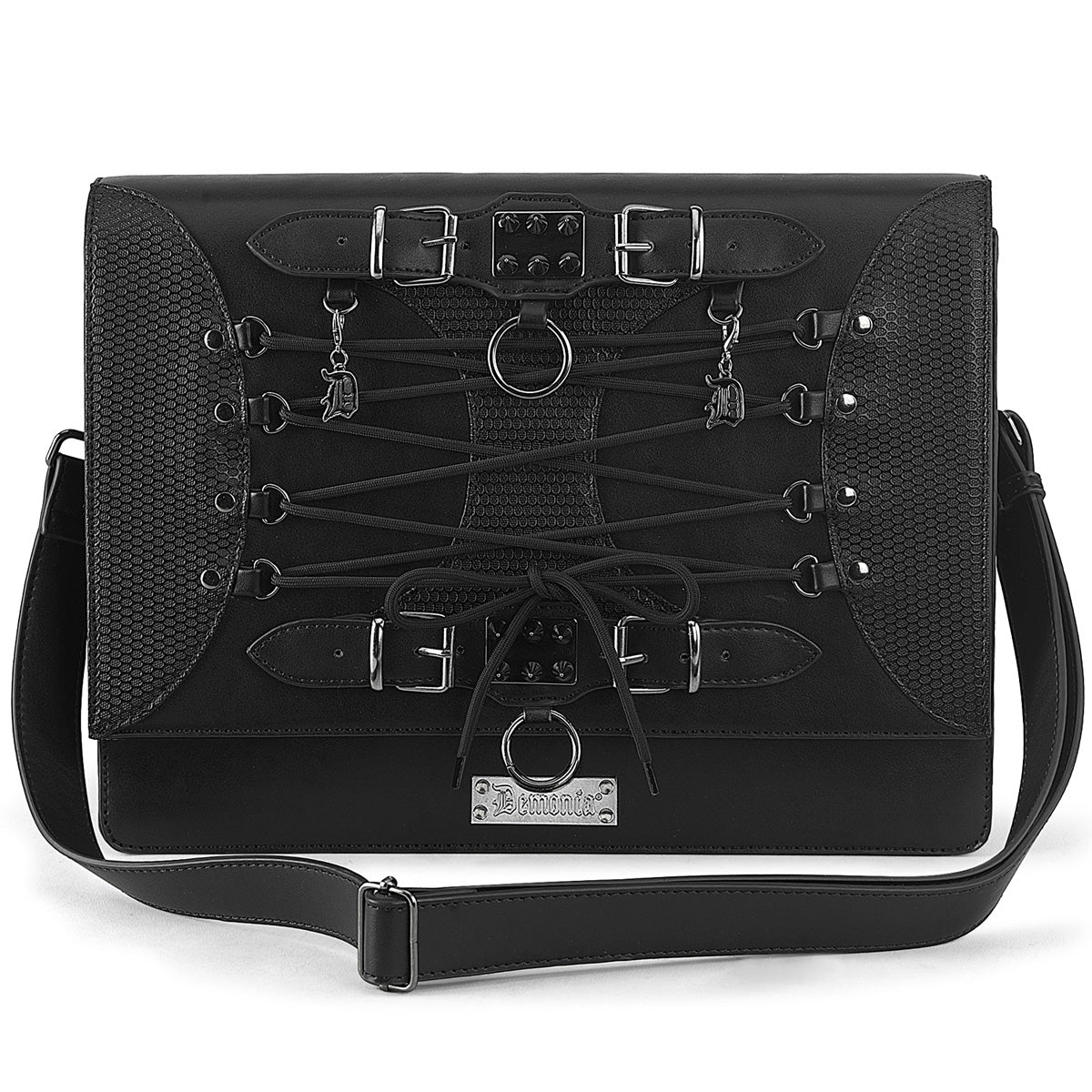 Demonia Cult Value | Vegan Leather Large Crossbody Bag