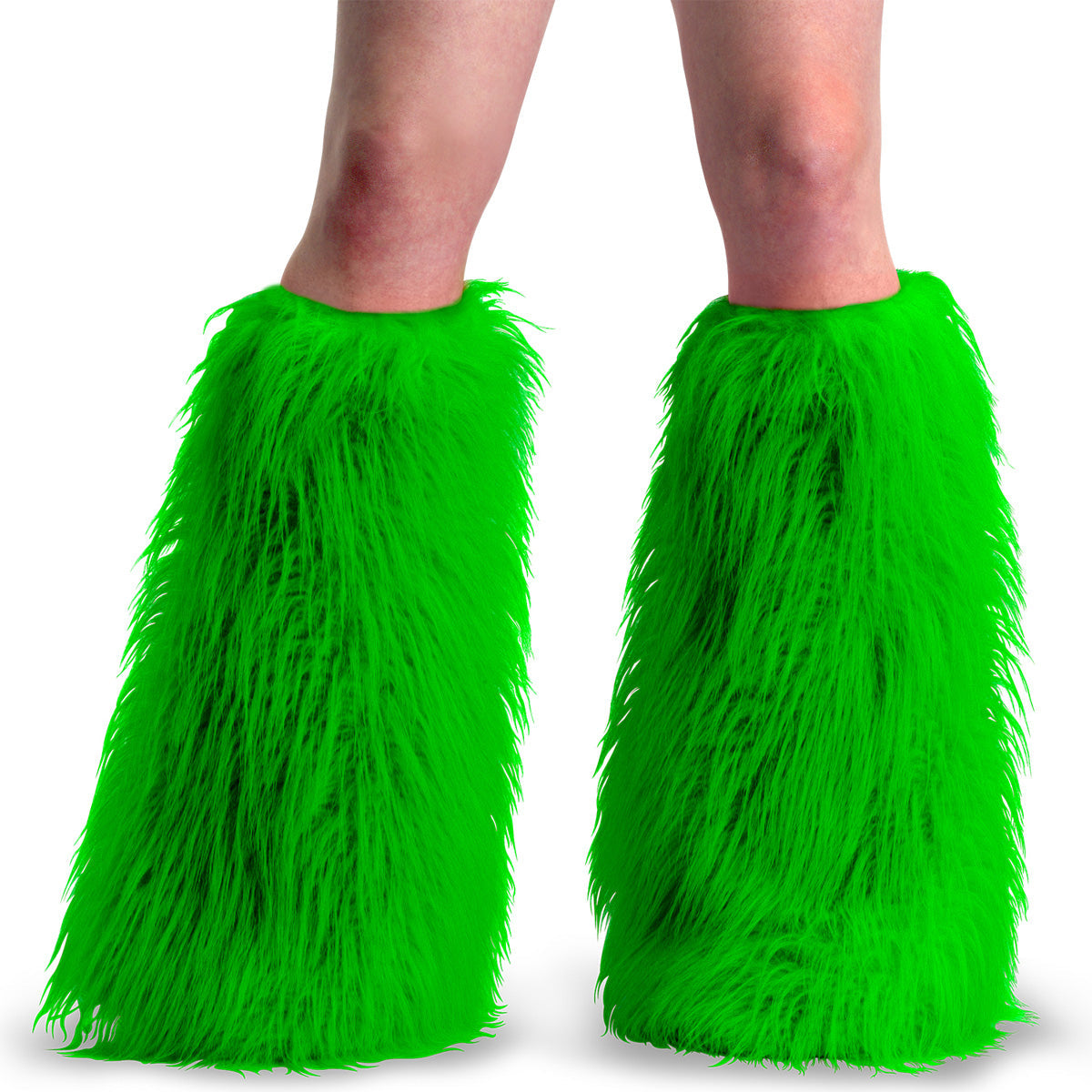 Demonia Cult Essential | "Yeti-08" Neon Green Faux Fur