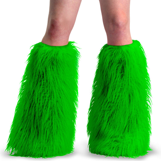 Demonia Cult Essential | "Yeti-08" Neon Green Faux Fur