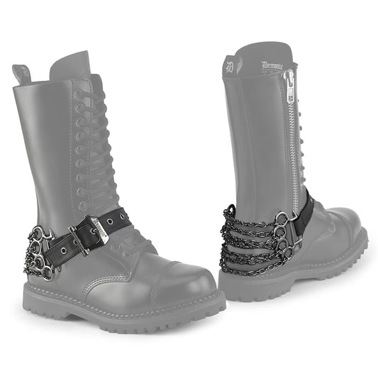 Demonia Cult Quality | Chain Boot Harness (Pair)