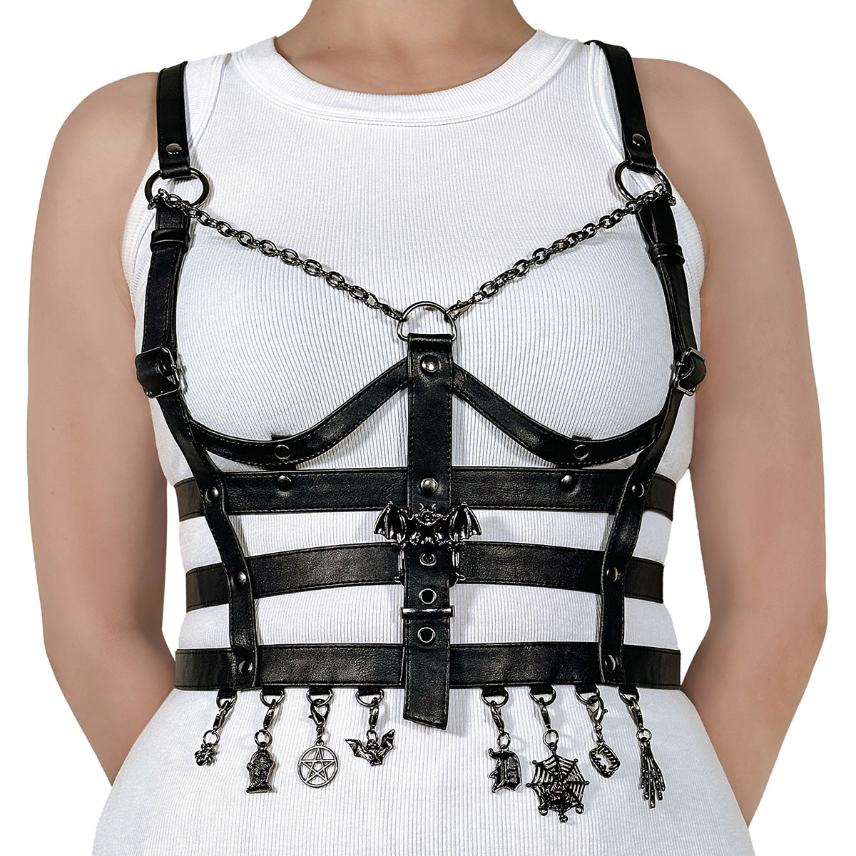 Demonia Cult Latest | Cage Body Harness