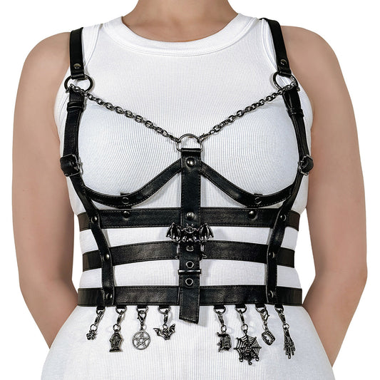 Demonia Cult Latest | Cage Body Harness