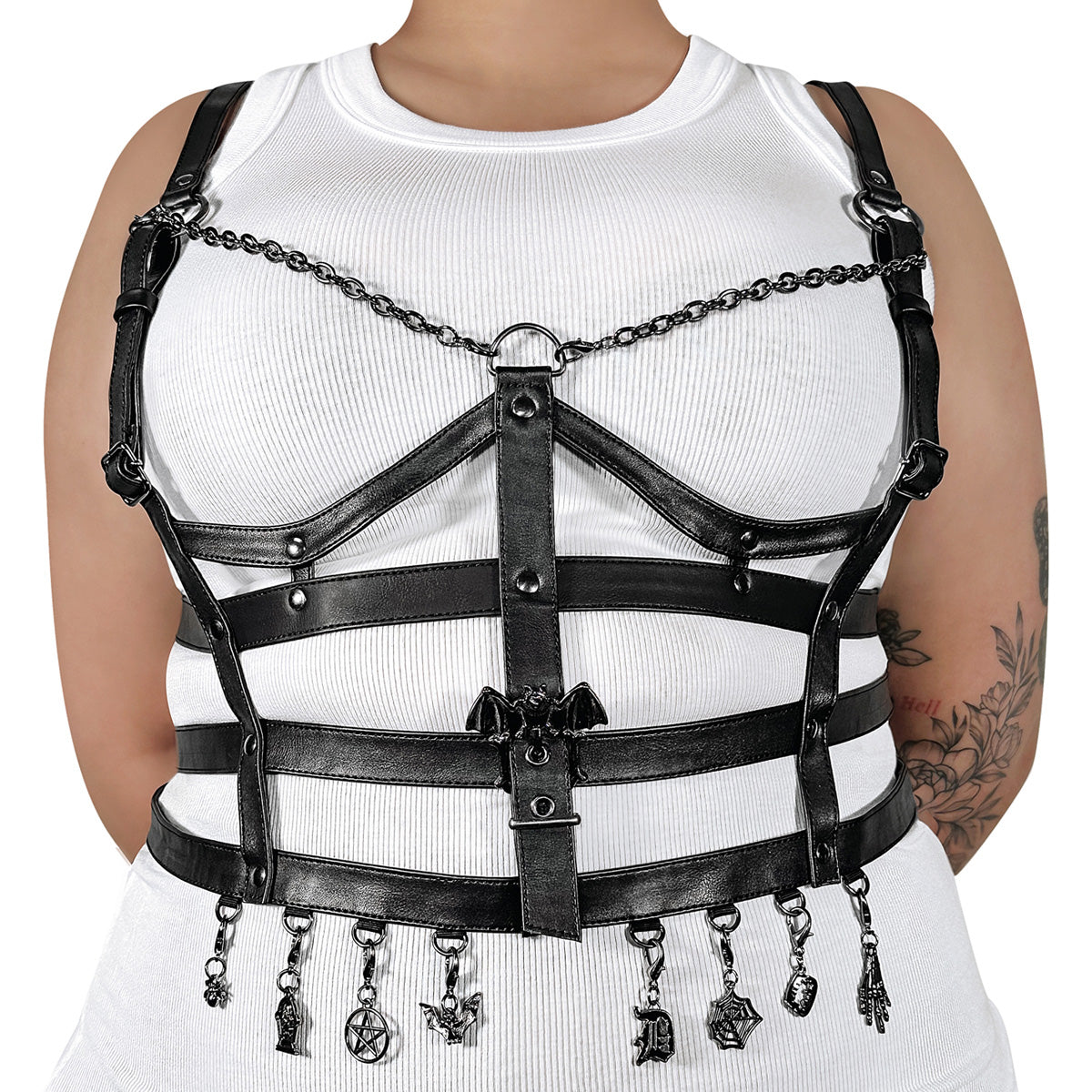 Demonia Cult Latest | Cage Body Harness