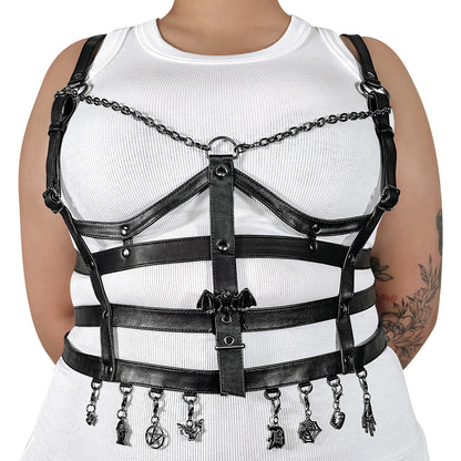 Demonia Cult Latest | Cage Body Harness