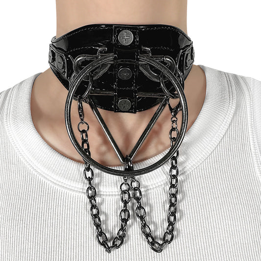 Demonia Cult Quality | Leather Choker