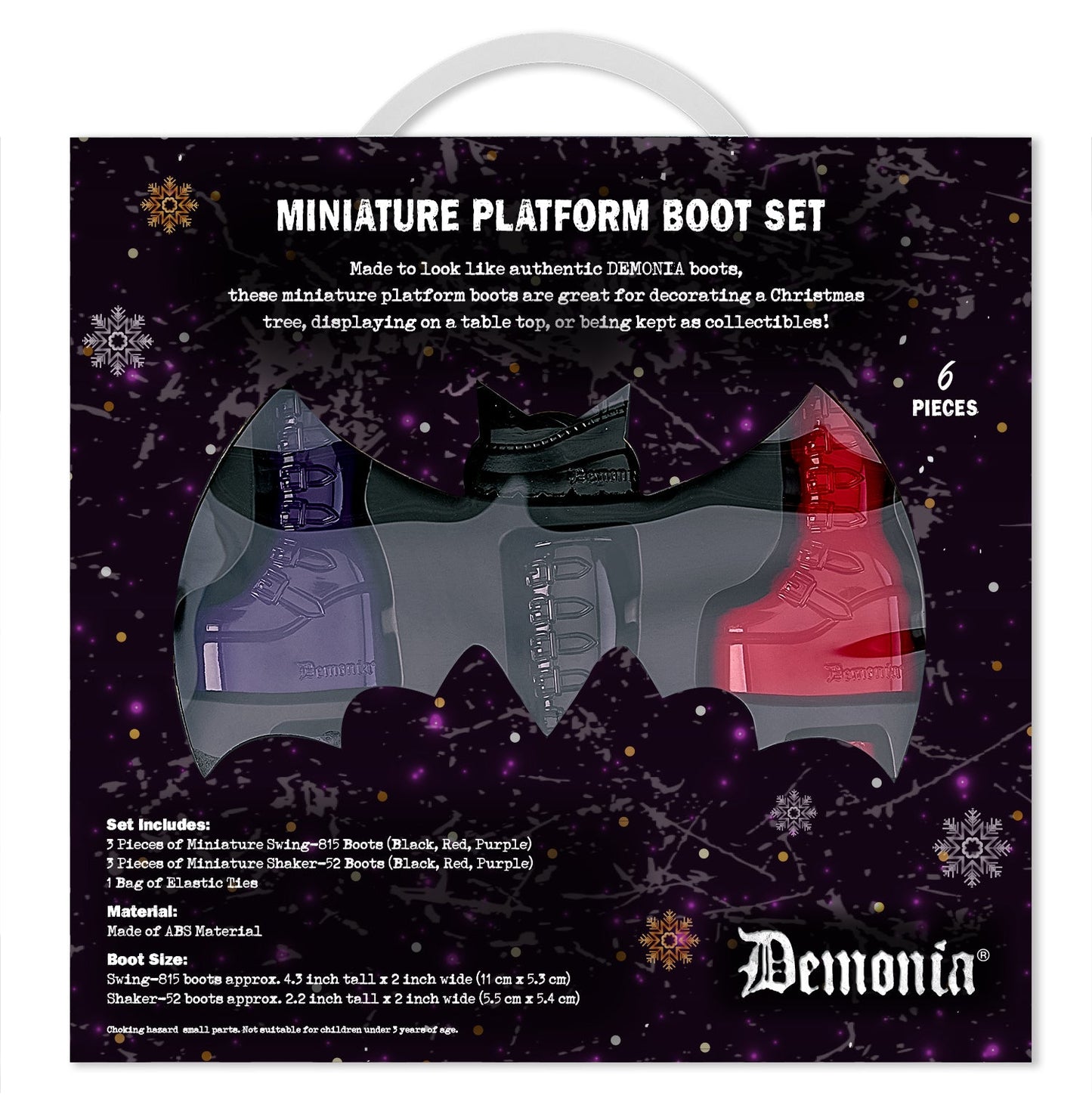 Demonia Cult Latest | Miniature Boots Ornament Set