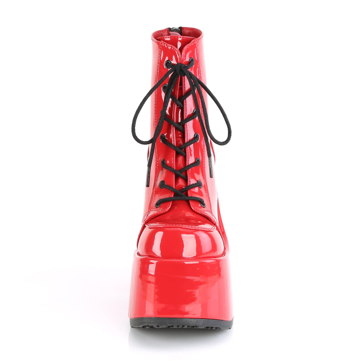 Demonia Cult Quality | "Camel-203" Boots - Red Patent