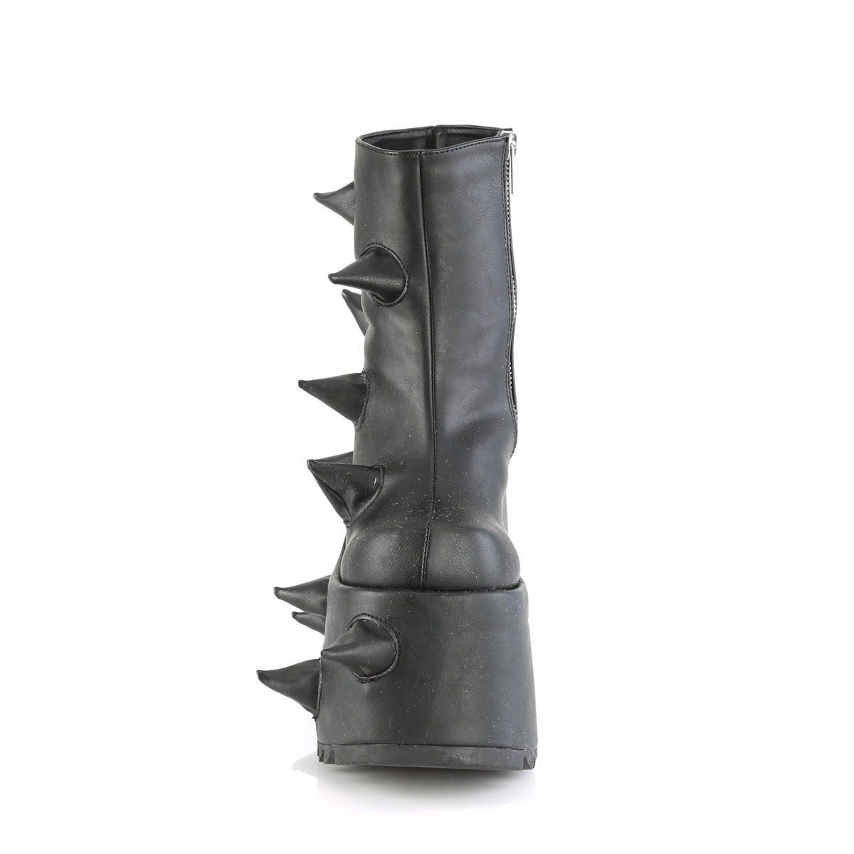 Demonia Cult Exclusive | "Slay-77" Boots - Black Vegan Leather