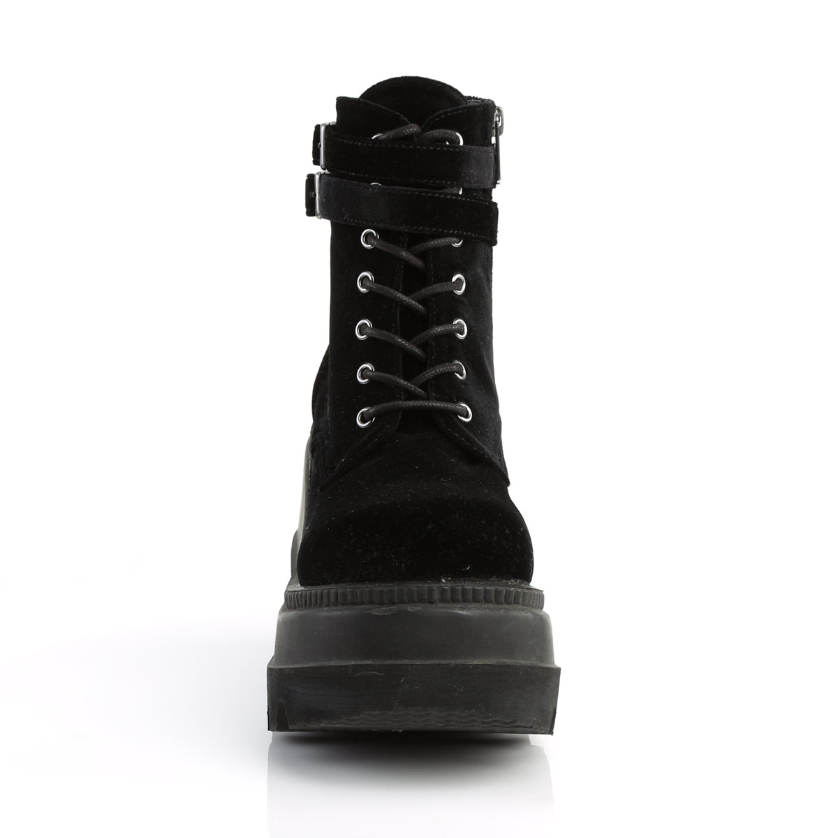 Demonia Cult Classic | "Shaker-52" Boots - Black Velvet