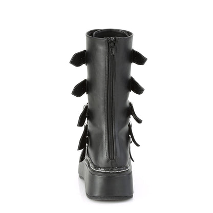 Demonia Cult Everyday | "Emily-330" Boots - Black Vegan Leather