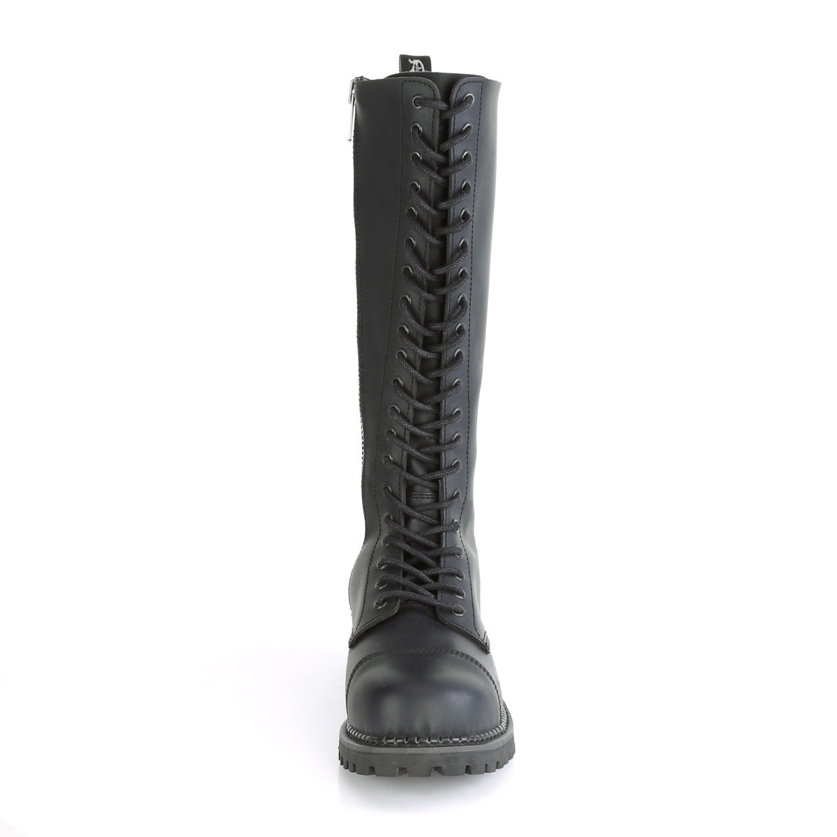 Demonia Cult Exclusive | "Riot-20" Boots - Black Vegan Leather