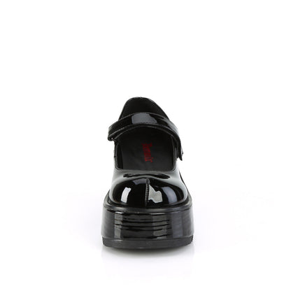 Demonia Cult Classic | "Dollie-01" Platforms - Black Patent
