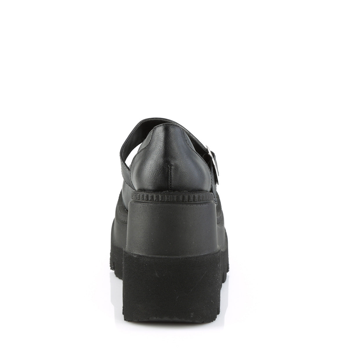 Demonia Cult Value | "Shaker-23" Platforms - Black Vegan Leather