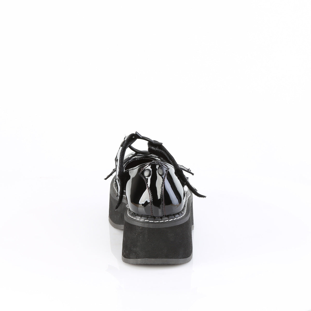 Demonia Cult Latest | "Emily-23" Platforms - Black Patent