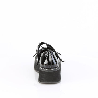 Demonia Cult Latest | "Emily-23" Platforms - Black Patent